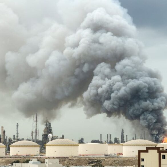 Oil and gas facility under pressure as prices jump amid Gulf strikes