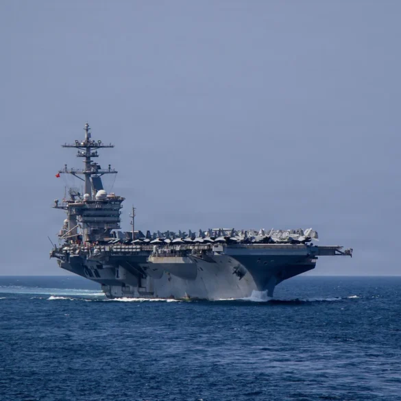 US blockade in Strait of Hormuz as ships gather near Iranian ports